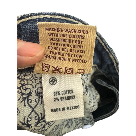 Big Star Legendary Bootcut Jeans Men’s Size 32 Blue Distressed Contrast Stitchin - Picture 6 of 7